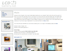 Tablet Screenshot of lcdgallery.net